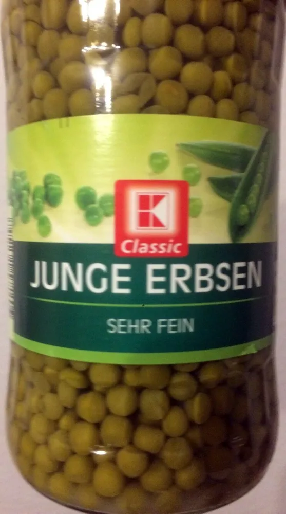Junge Erbsen
