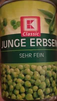 Erbsen sehr fein