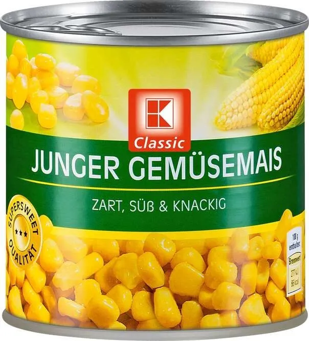 Junger Gemüsemais