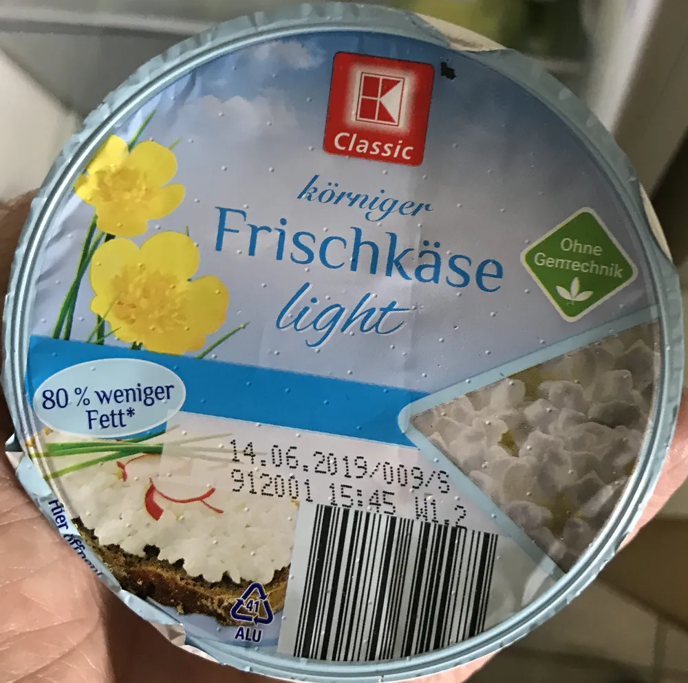 Körniger Frischkäse