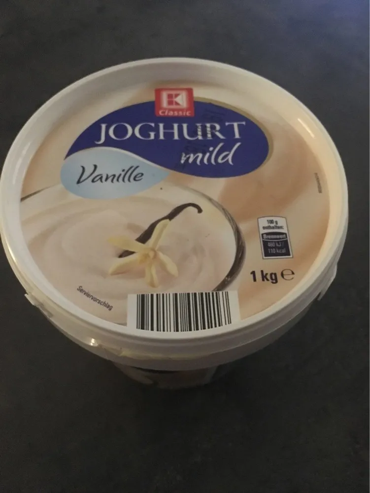 Joghurt Mild, Vanille
