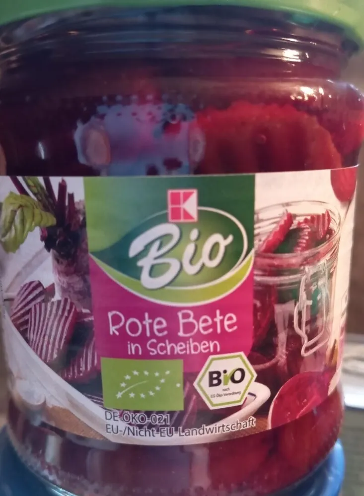 Rote Bete in Scheiben