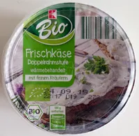 Frischkäse Doppelrahmstufe wärmebehandelt mit feinen Kräutern