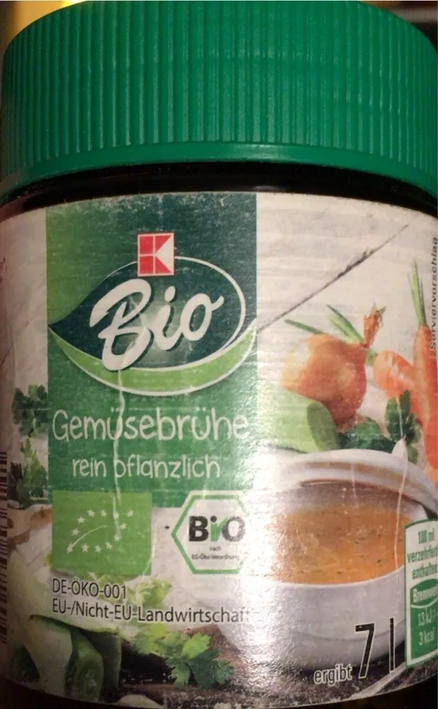Bio Gemüsebrühe , Rein pflanzlich