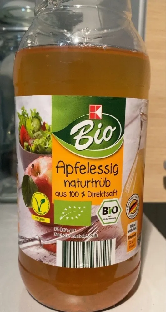 Kaufland Bio Apfelessig Naturtrüb
