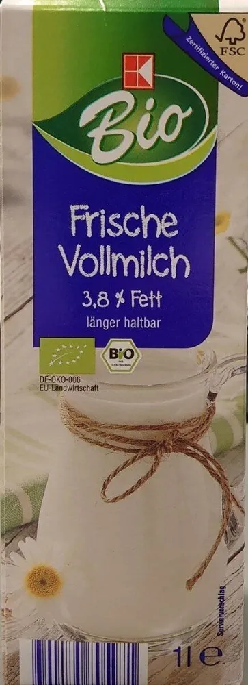 Frische Vollmilch