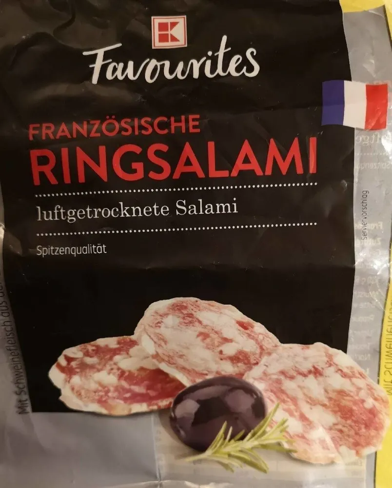 Franz. Ringsalami luftgetrocknet