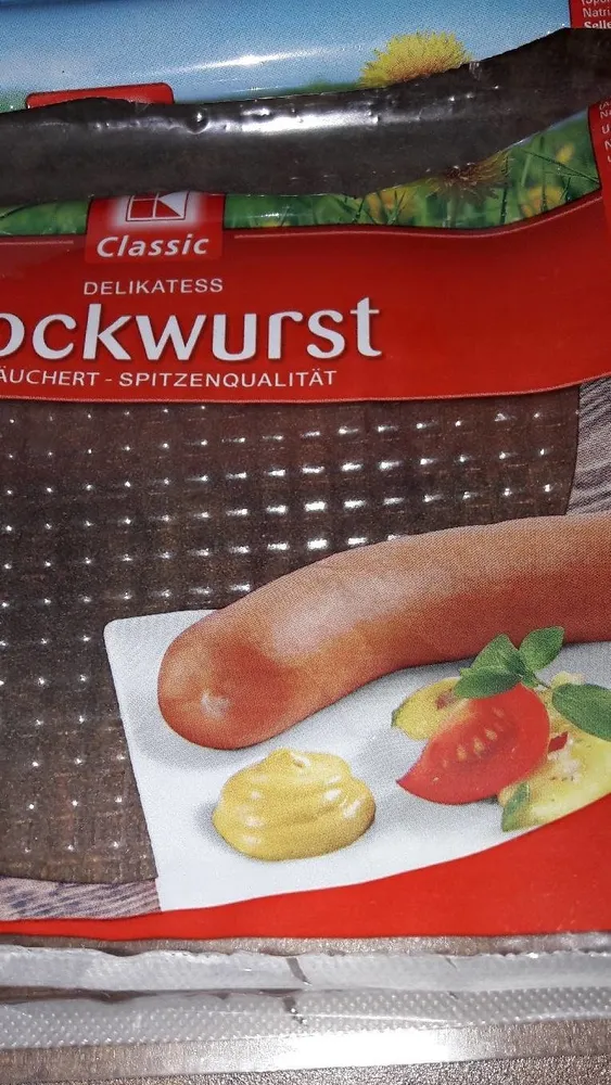 Bockwurst, Geräuchert