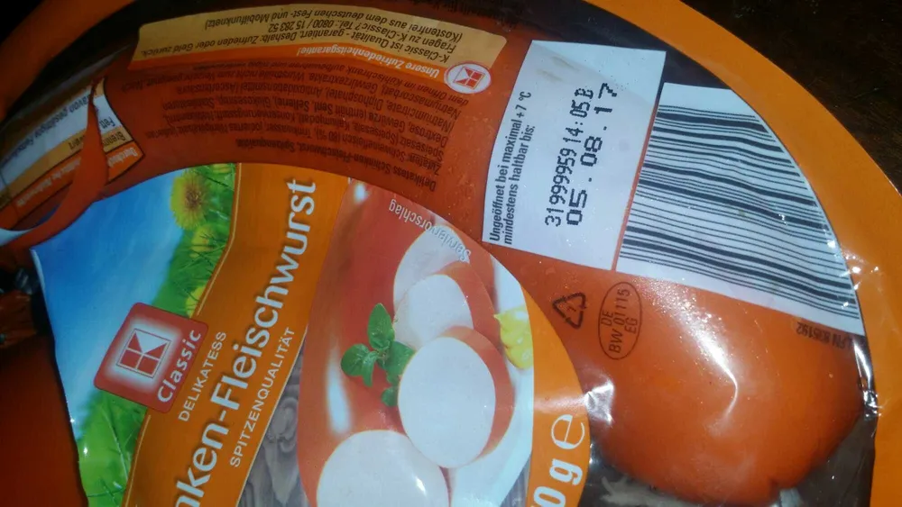 Schinken Fleischwurst