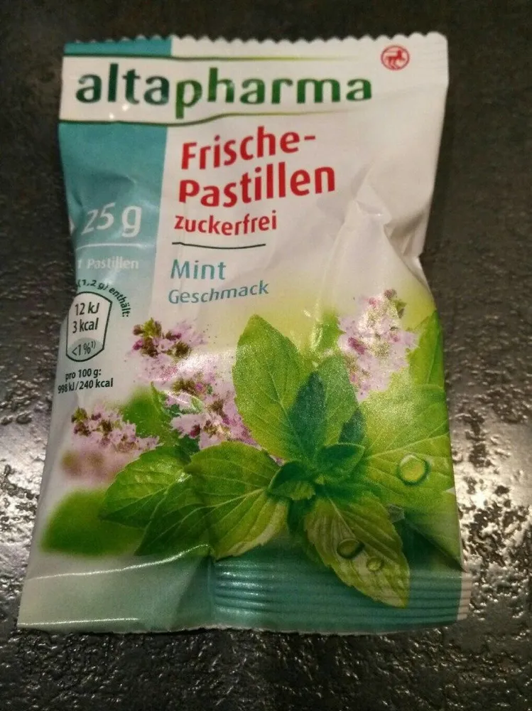 Frische pastillen