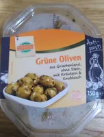 Grüne Oliven