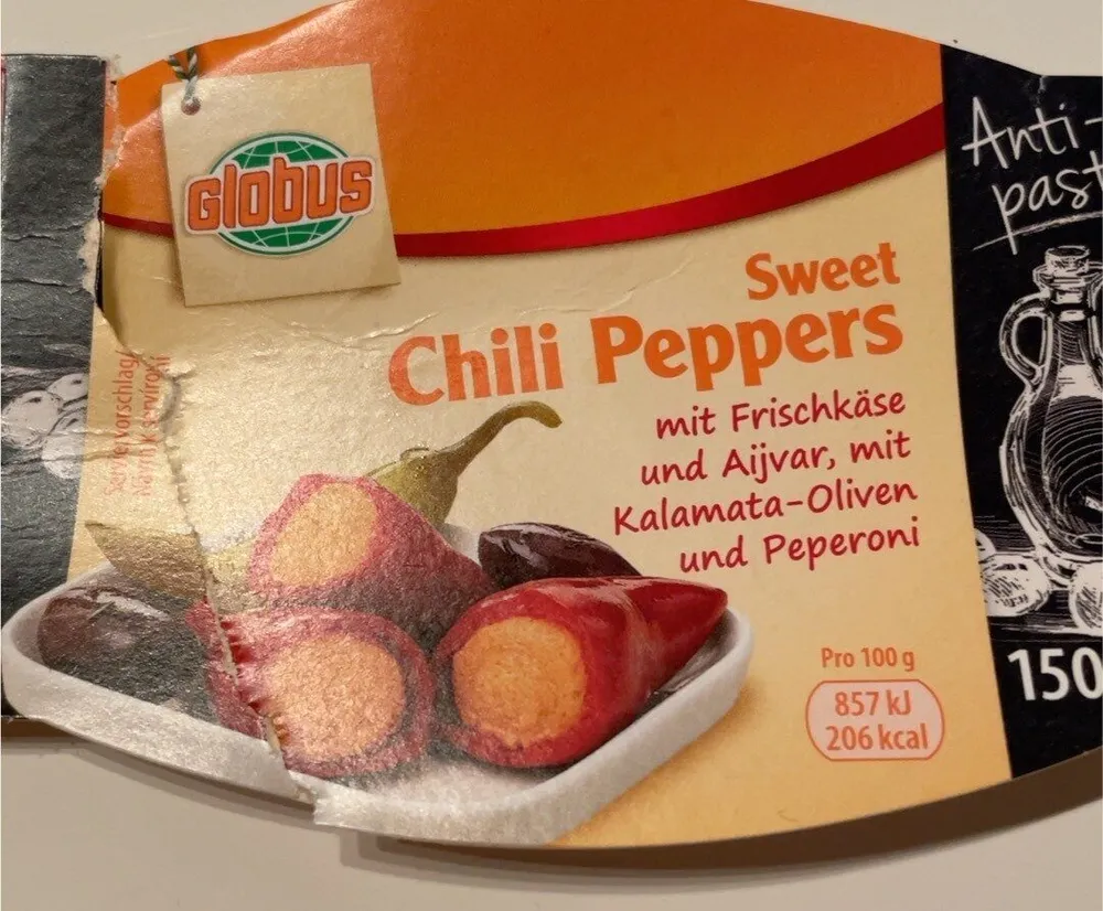 Sweet chili peppers