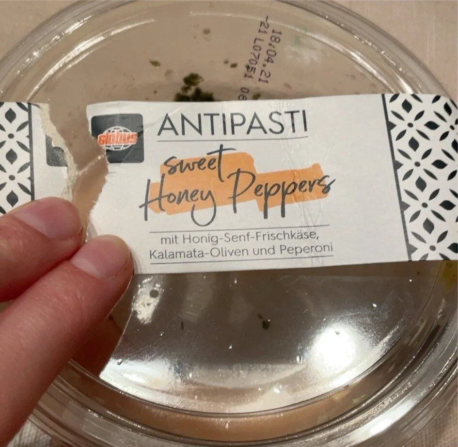 Sweet honey peppers