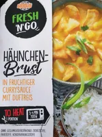 Fresh 'n' go, Hähnchenbrust in Currysauce