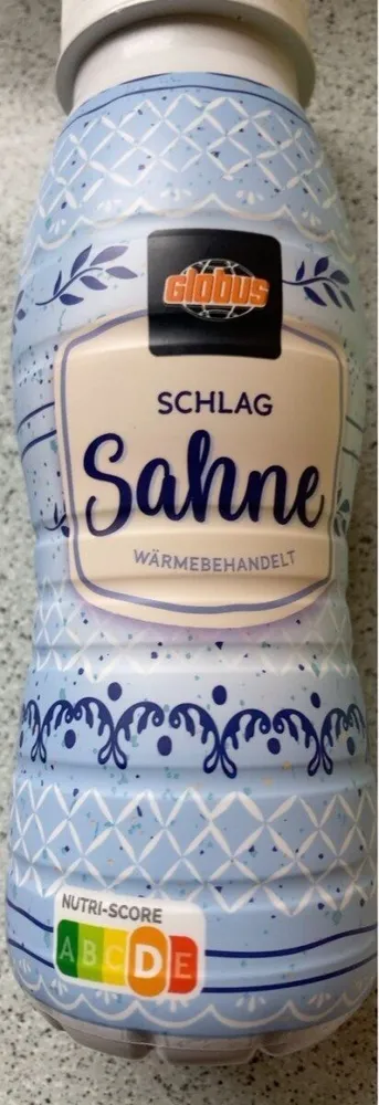 Schlagsahne wärmebehandelt