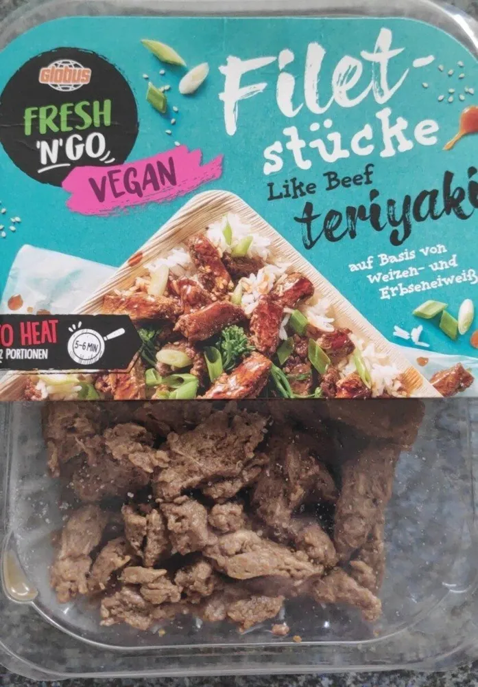 Filet Stücke like beef teriyaki