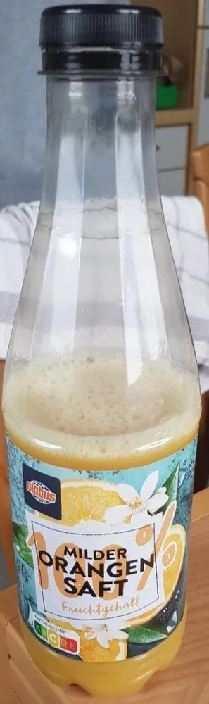 Milder Orangensaft