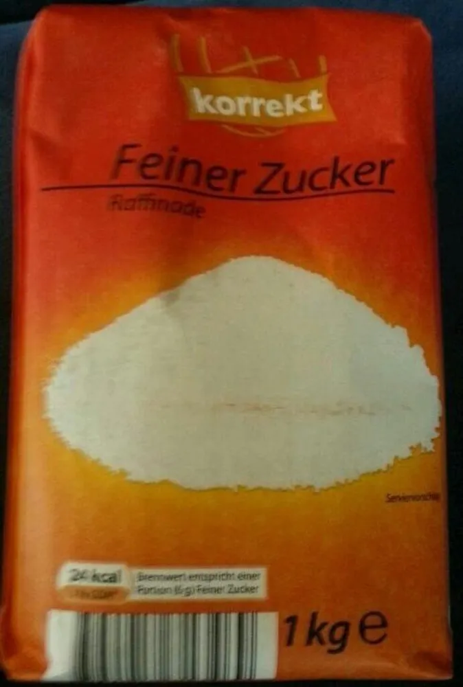 Raffinade Zucker
