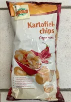 Kartoffel-chips Peperoni