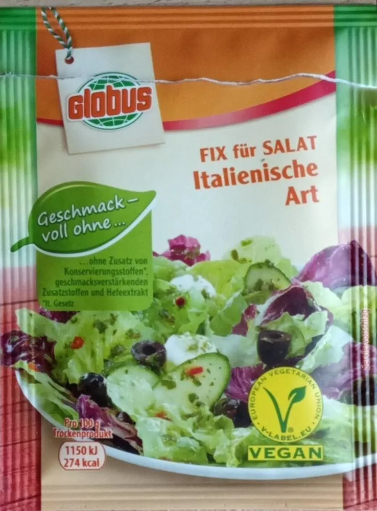Globus Fix für Salat Italienische Art