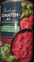 Stückige Tomaten Basilikum