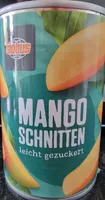 Mango Schnitten leicht gezuckert