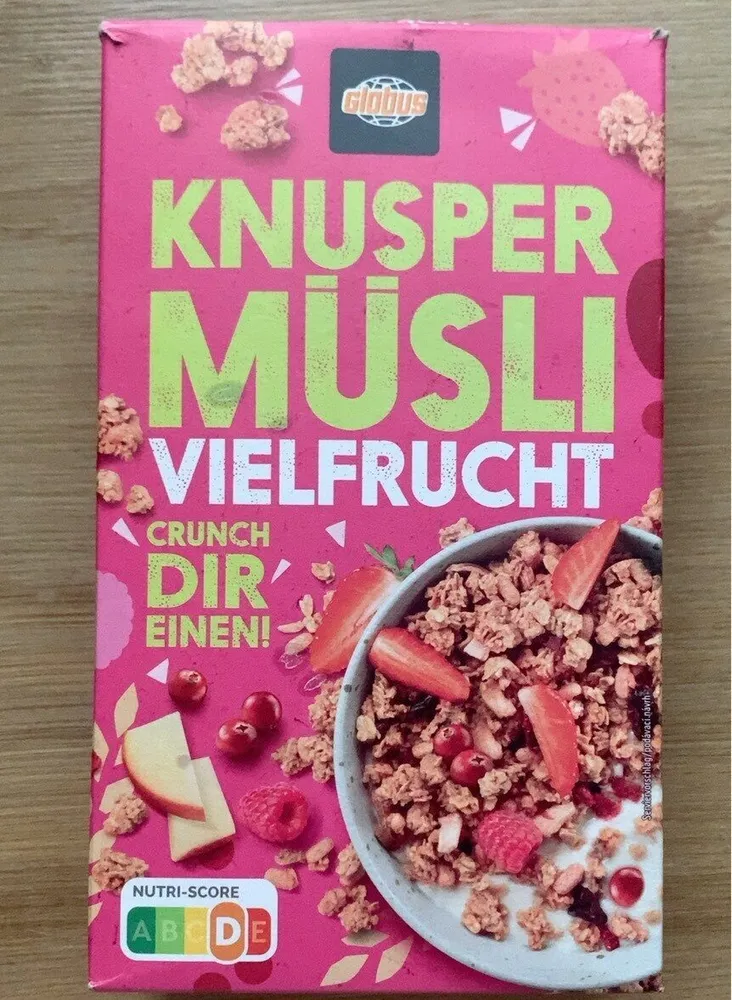 Knusper Müsli: Vielfrucht
