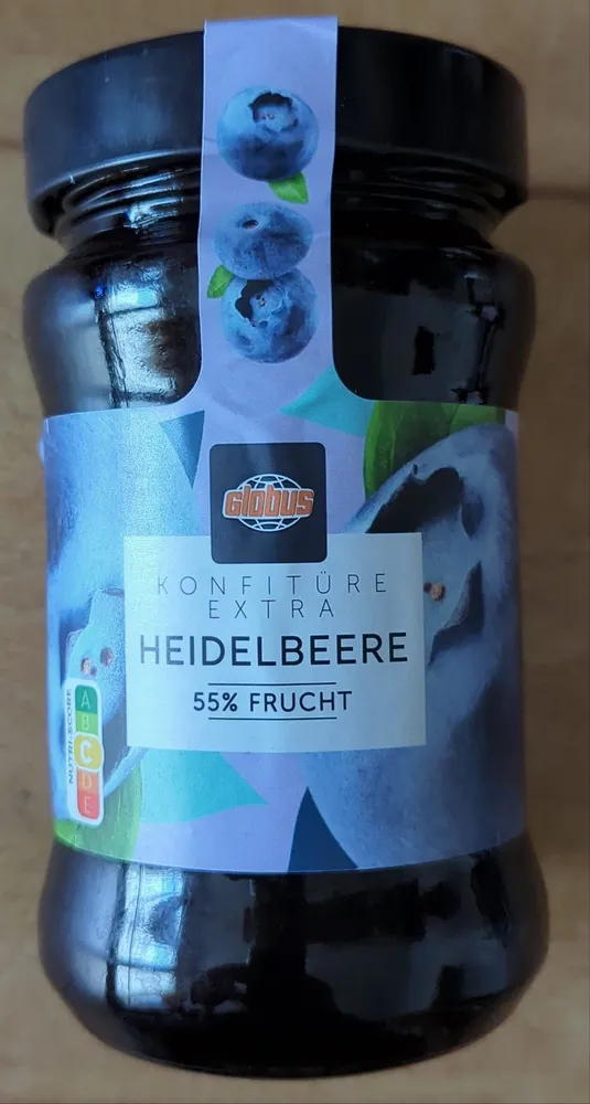 Konfitüre Extra Heidelbeere