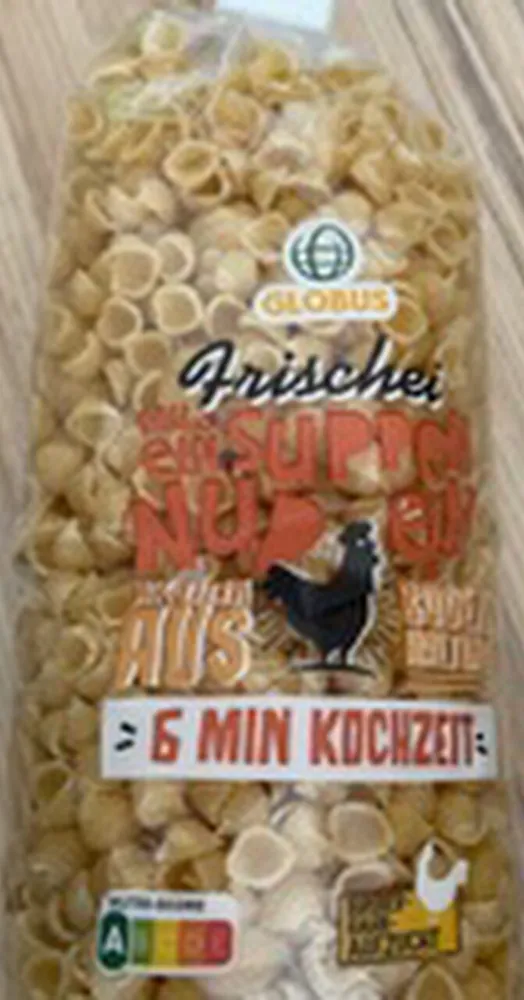Muschel Suppennudeln
