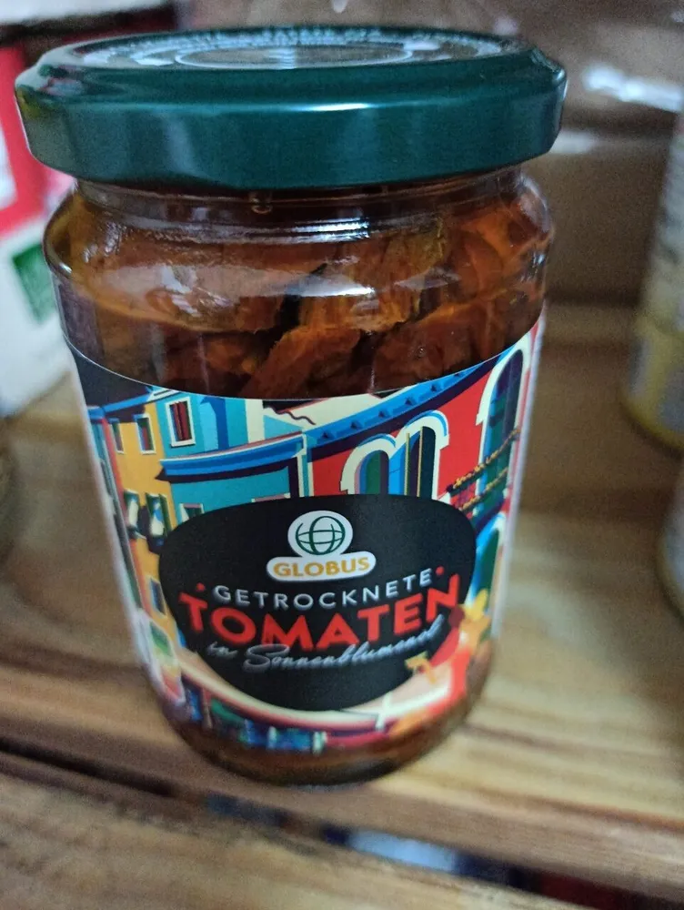 getrocknete Tomaten in Öl