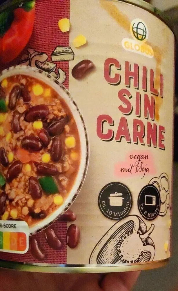 Chili sin carne