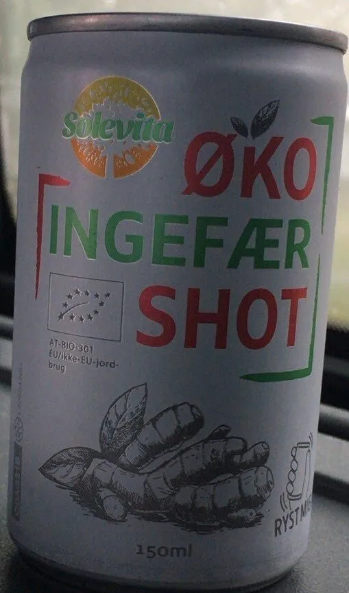 Øko ingefær shot