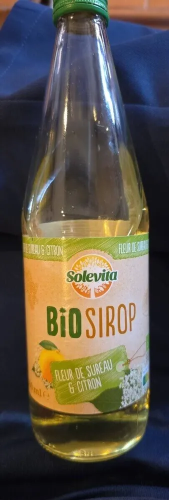 Sirop de fleur de sureau BIO