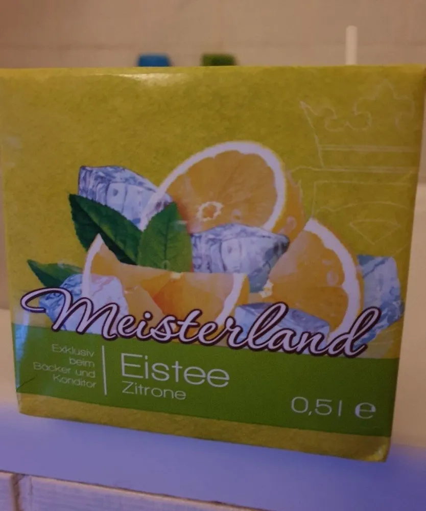 Eistee zitrone