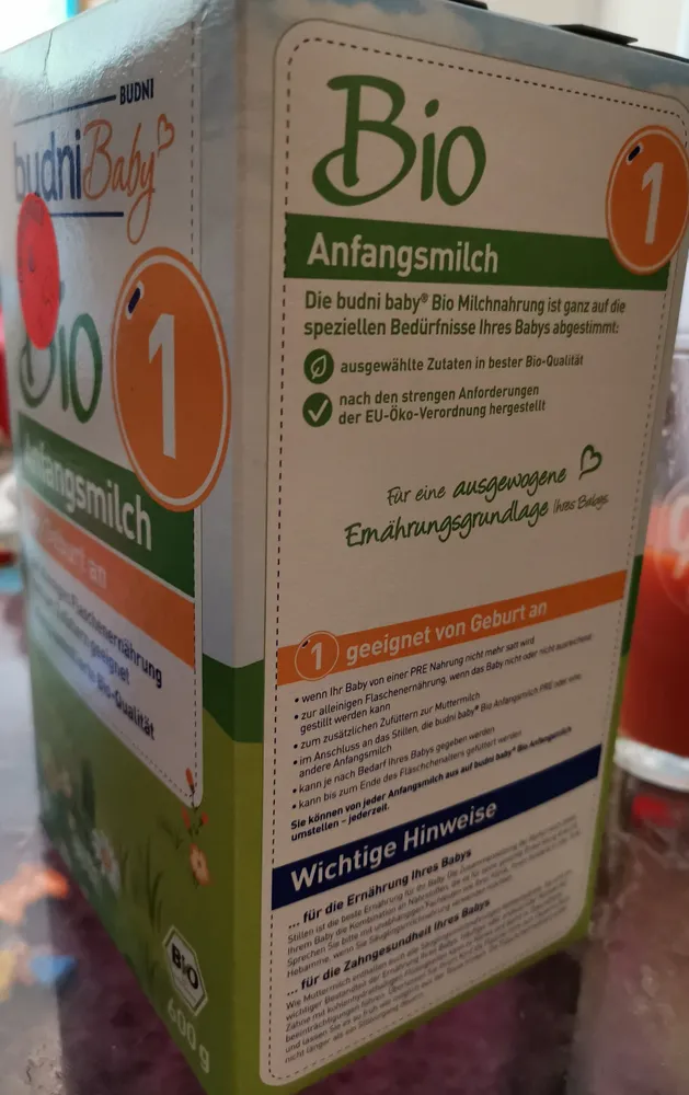Bio Anfangsmilch 1