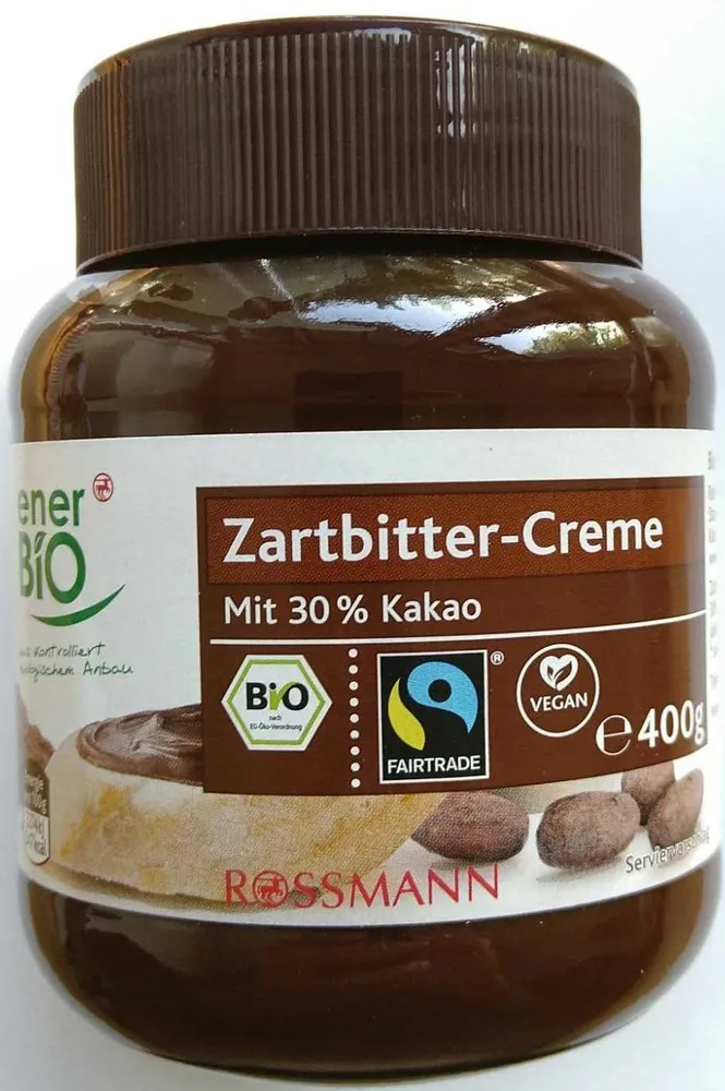 Zartbitter-Creme