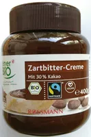 Zartbitter-Creme