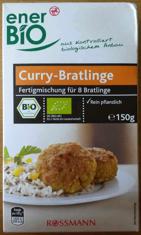 Curry-Bratlinge