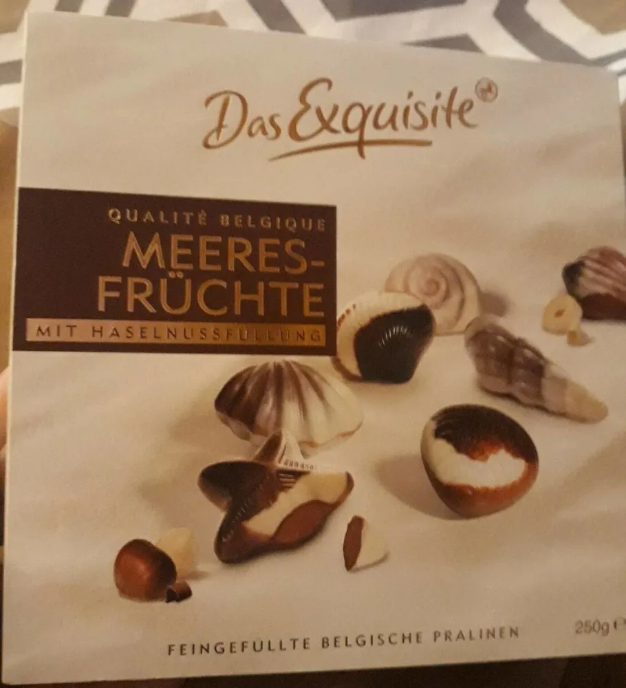 Frutos del mar chocolate belga