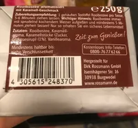 Rooibostee aromatisiert mit Karamell-Geschmack