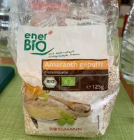 Bio Amaranth gepufft