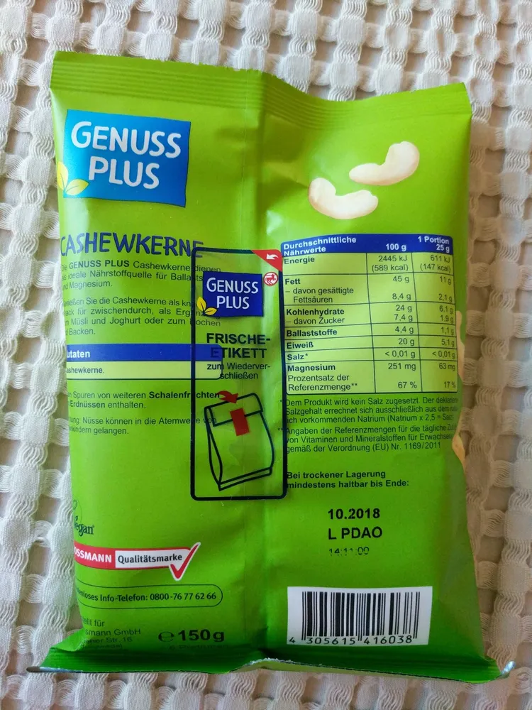 Cashewkerne