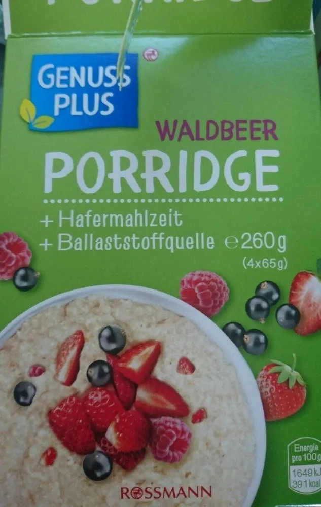 Porridge Waldbeer