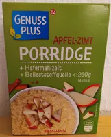 Apfel-Zimt Porridge