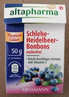 Schlehe-Heidelbeer-Bonbons