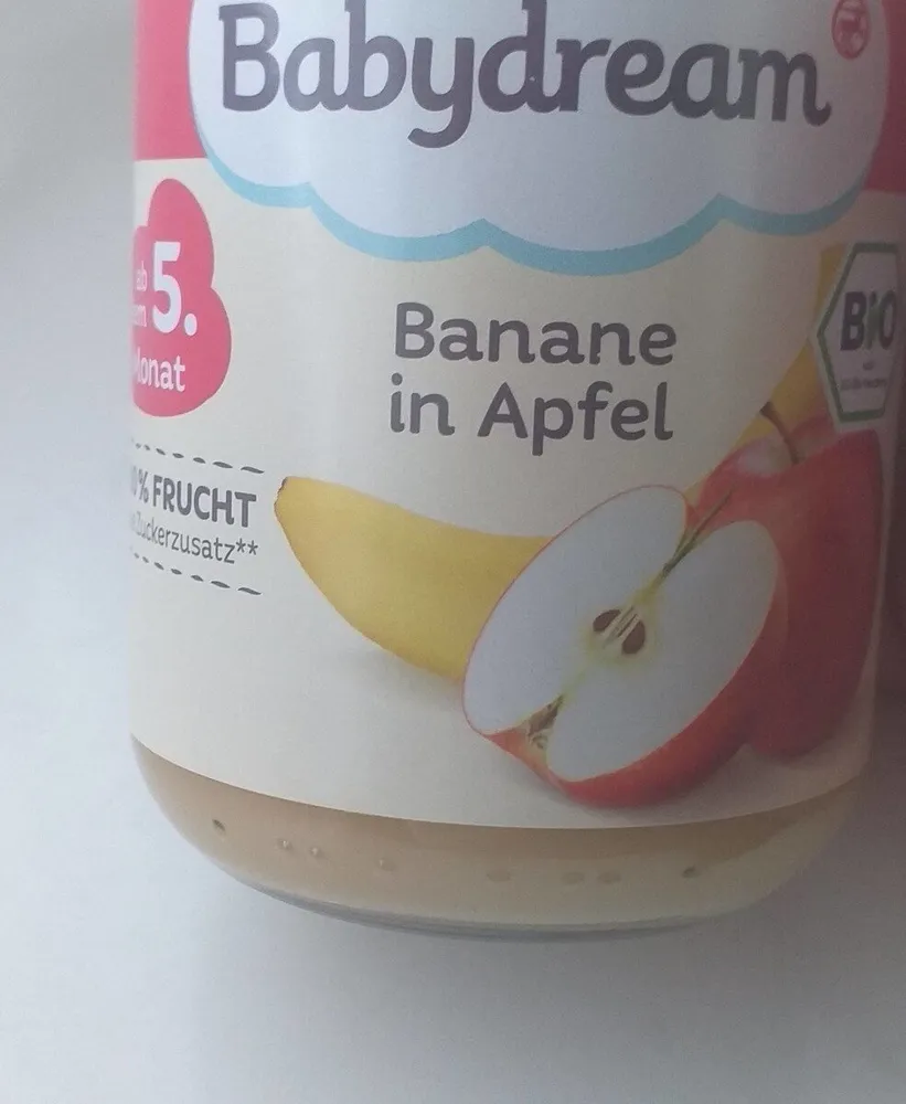 banane in apfel