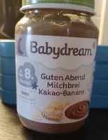 Guten Abend Milchbrei Kakao-Banane