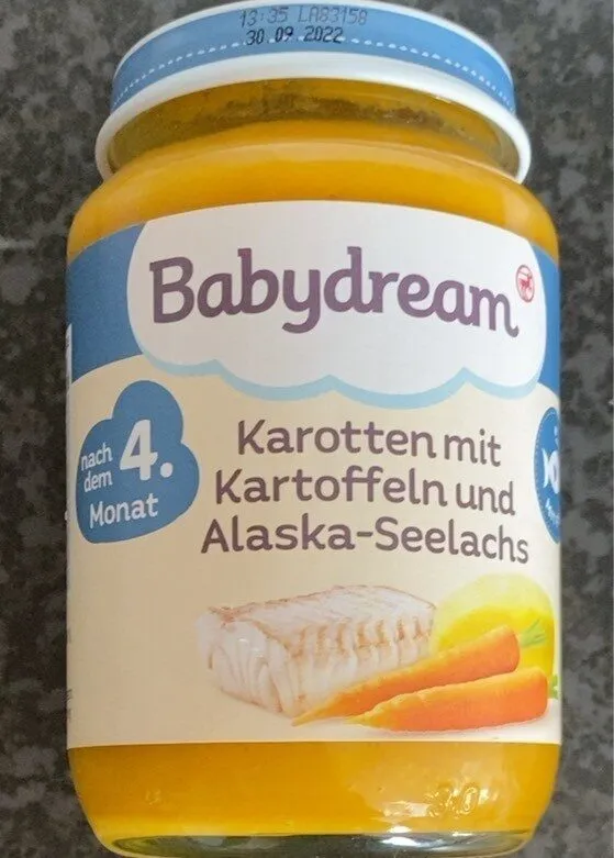 Karotten mit Kartoffeln und Seelachs