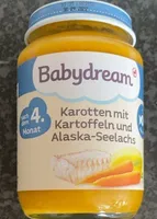 Karotten mit Kartoffeln und Seelachs