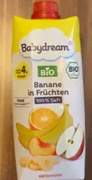 Banane in Früchten 100% Saft